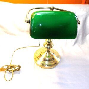 Geniune Vintage *** BANKER'S LAMP ***